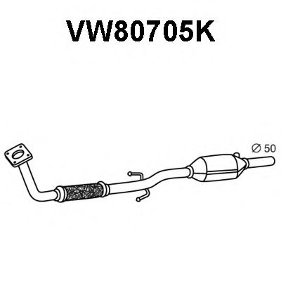 Катализатор VENEPORTE VW80705K