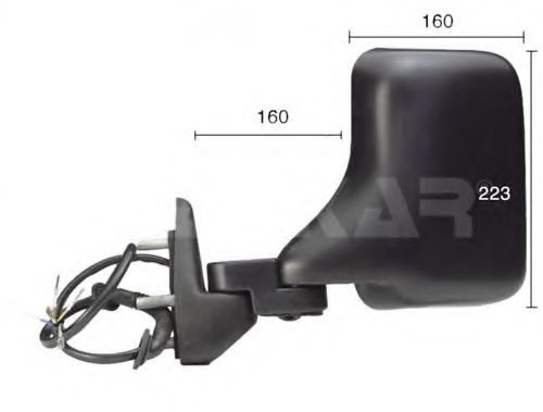 Наружное зеркало ALKAR 9226964