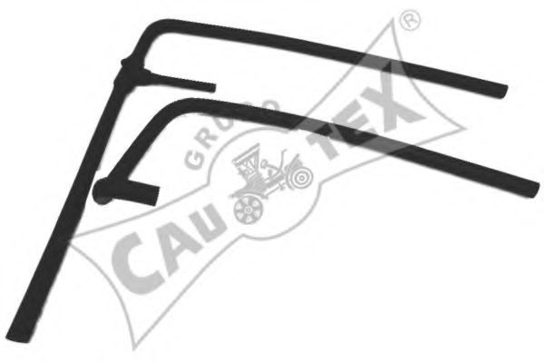 Шланг радиатора CAUTEX 016761