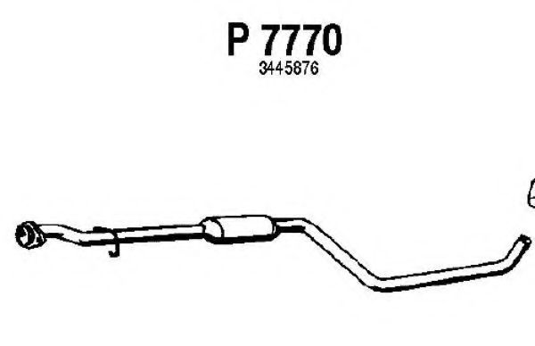 Средний глушитель выхлопных газов FENNO P7770