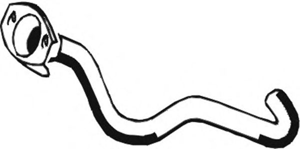 Труба выхлопного газа ASMET 04.059