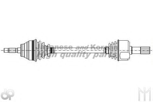 Приводной вал ASHUKI J156-02