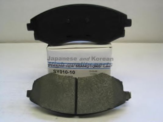 Комплект тормозных колодок, дисковый тормоз ASHUKI SY010-10