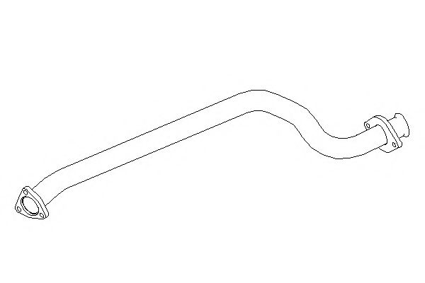 Труба выхлопного газа KLARIUS 150493