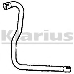 Труба выхлопного газа KLARIUS 120131
