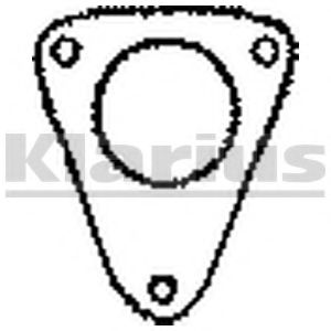 Прокладка, труба выхлопного газа retec 805638