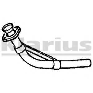 Труба выхлопного газа KLARIUS CN50D