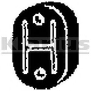 Кронштейн, глушитель KLARIUS DNR45