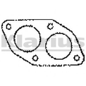 Прокладка, труба выхлопного газа retec 805606