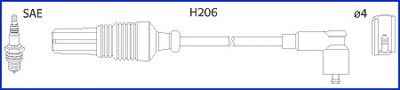 Комплект проводов зажигания HITACHI 134497