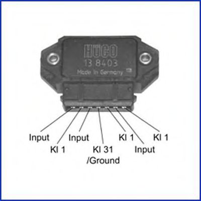 Коммутатор, система зажигания HITACHI 138403