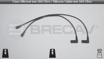 Комплект проводов зажигания BRECAV 06560