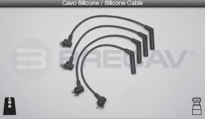 Комплект проводов зажигания BRECAV 33509