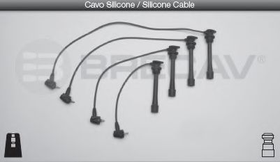 Комплект проводов зажигания BRECAV 33540