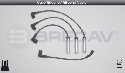 Комплект проводов зажигания BRECAV 35.508