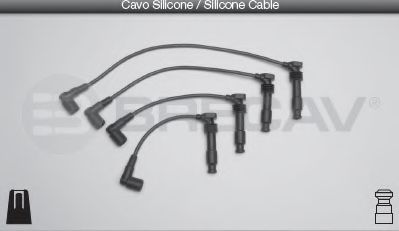 Комплект проводов зажигания BRECAV 36.523