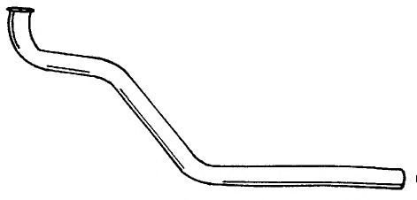 Труба выхлопного газа SIGAM 12152