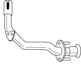 Труба выхлопного газа WALKER 18807