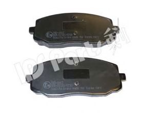 Комплект тормозных колодок, дисковый тормоз IPS Parts IBD-1H12