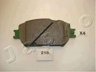 Комплект тормозных колодок, дисковый тормоз JAPKO 50218