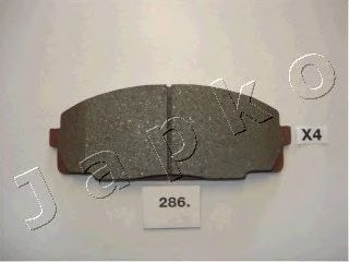 Комплект тормозных колодок, дисковый тормоз JAPKO 50286