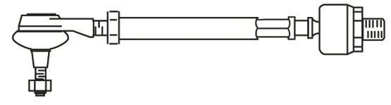 Поперечная рулевая тяга FRAP T251