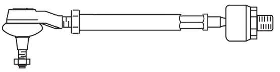Поперечная рулевая тяга FRAP T/381