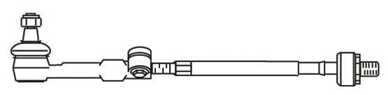Поперечная рулевая тяга FRAP T/436