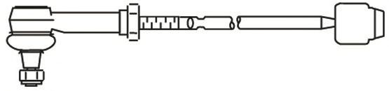 Поперечная рулевая тяга FRAP T/447