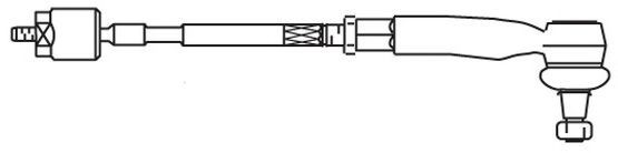 Поперечная рулевая тяга FRAP T/516