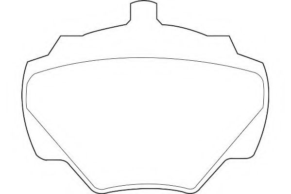 Комплект тормозных колодок, дисковый тормоз WAGNER WBP21238A