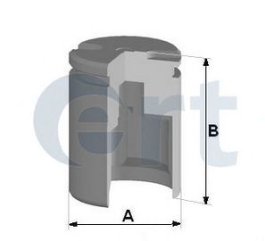 Поршень, корпус скобы тормоза ERT 150226-C