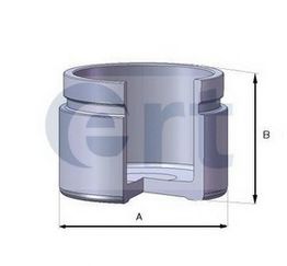Поршень, корпус скобы тормоза ERT 150267-C