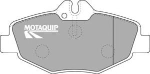 Комплект тормозных колодок, дисковый тормоз MOTAQUIP LVXL1072