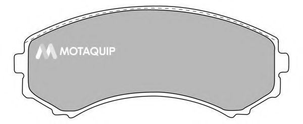 Комплект тормозных колодок, дисковый тормоз MOTAQUIP LVXL1079