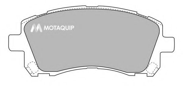 Комплект тормозных колодок, дисковый тормоз MOTAQUIP LVXL517