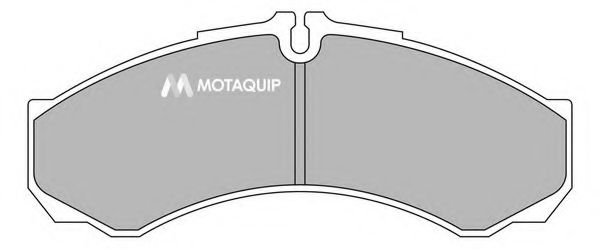 Комплект тормозных колодок, дисковый тормоз MOTAQUIP LVXL1245