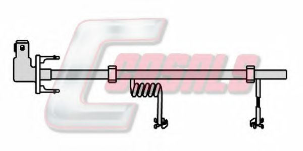 Сигнализатор, износ тормозных колодок CASALS 50109