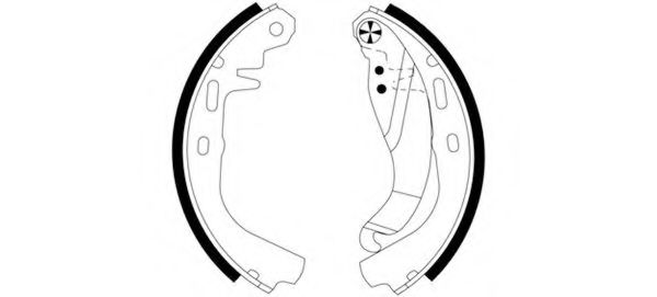 Комплект тормозных колодок HELLA PAGID 8DB 355 000-191