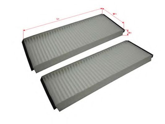 Фильтр, воздух во внутренном пространстве SAKURA  Automotive CA-18321-S