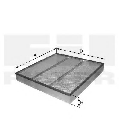 Воздушный фильтр FIL FILTER HP630