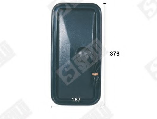 Наружное зеркало, кабина водителя SPILU 61411