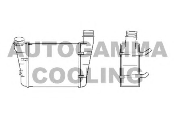 Интеркулер AUTOGAMMA 102986