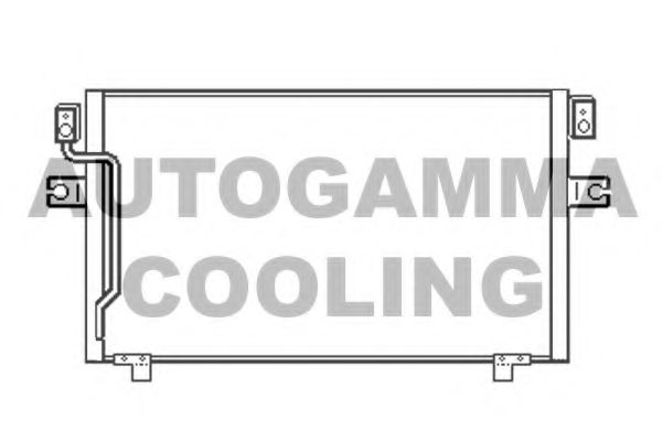 Конденсатор, кондиционер AUTOGAMMA 103504