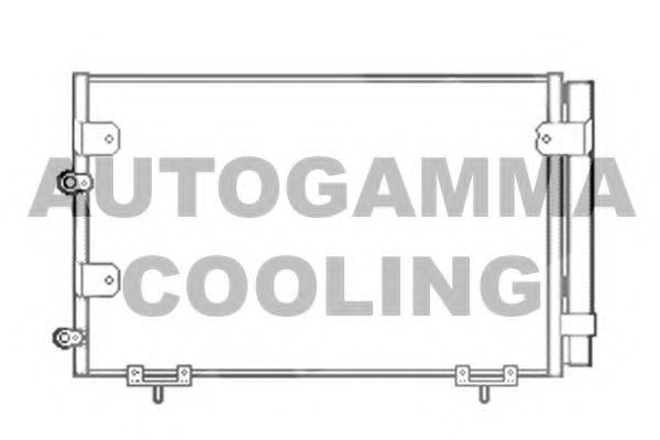 Конденсатор, кондиционер AUTOGAMMA 103859