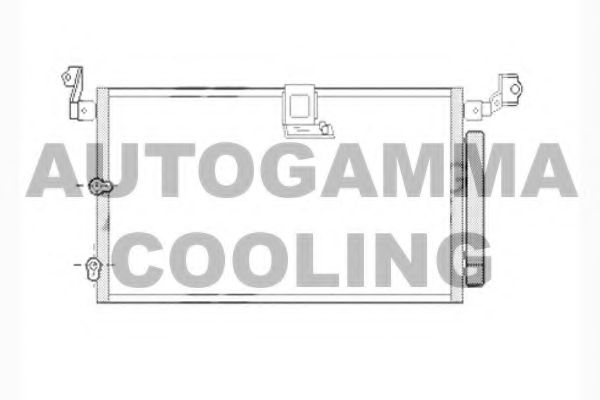 Конденсатор, кондиционер AUTOGAMMA 104026