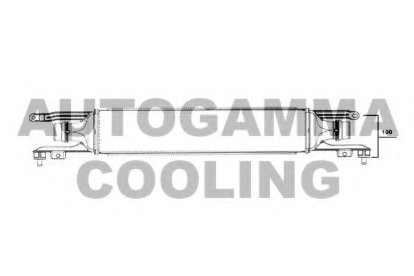 Интеркулер AUTOGAMMA 104411
