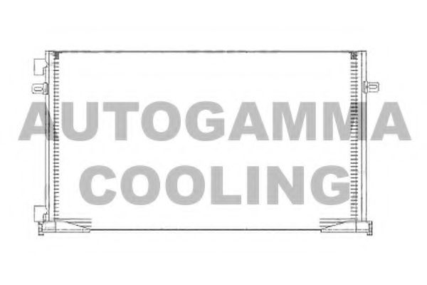 Конденсатор, кондиционер AUTOGAMMA 105021