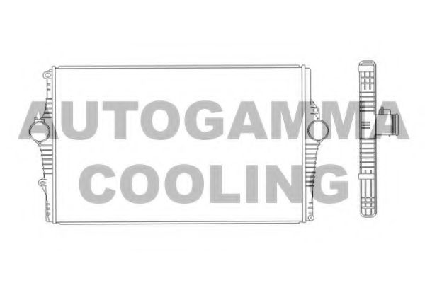 Интеркулер AUTOGAMMA 105504