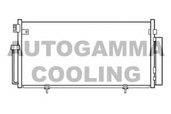 Конденсатор, кондиционер AUTOGAMMA 105648